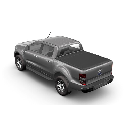 Mountain Top  MTR Manual Roller Cover to suit Ford Ranger Dual Cab 2011 - 2022 (Black) 